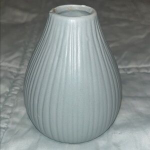 Elegant Gray Ceramic Vase
